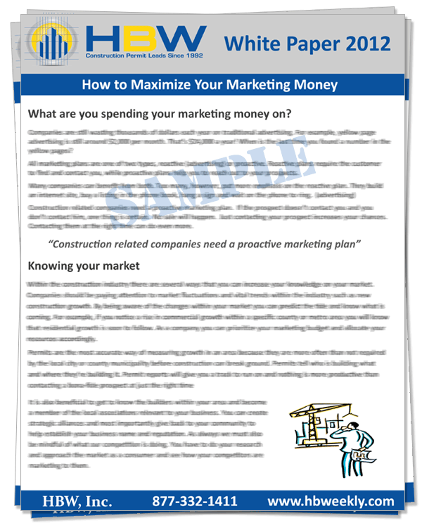 HBW White Paper Report Sample